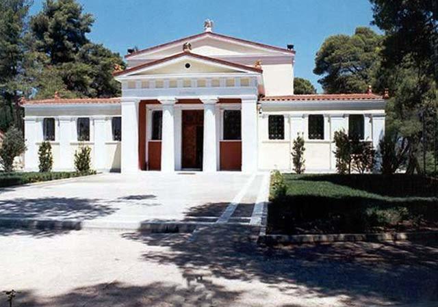 Villa The Mansion Of Dionisos And Dimitras 5 à Linaria  Extérieur photo